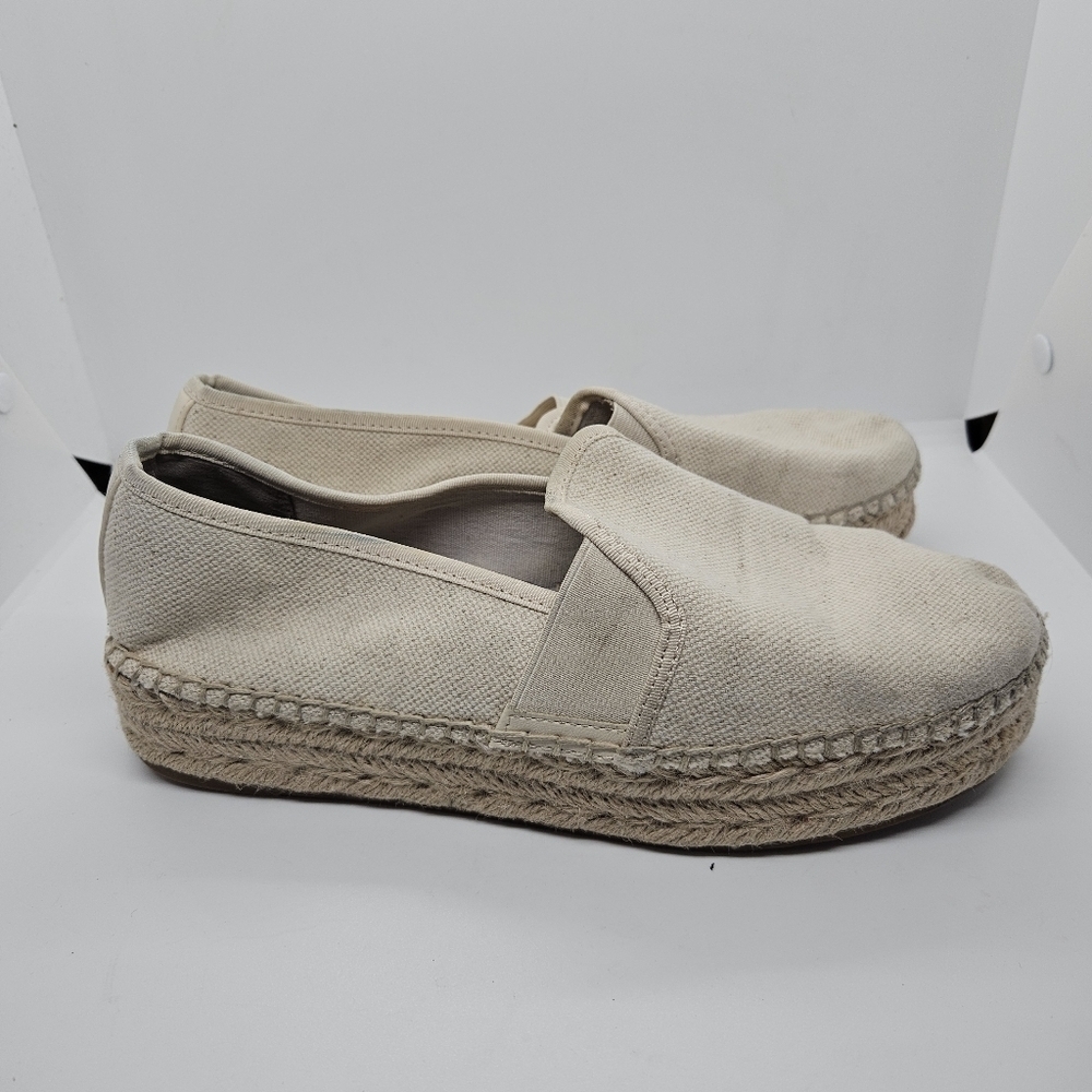 Circus by Sam Edelman Christina Platform Espadrilles beige size 9M